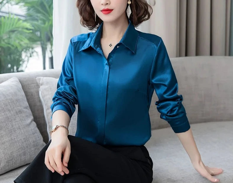 Silk Satin Blouse