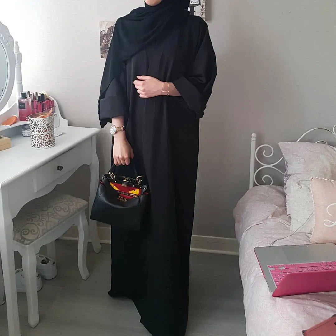 Simple Open Abaya