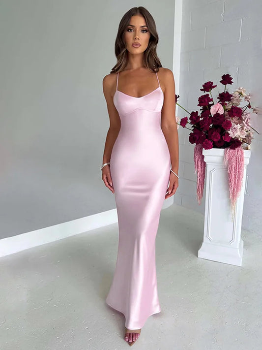 Satin Bodycon Dress