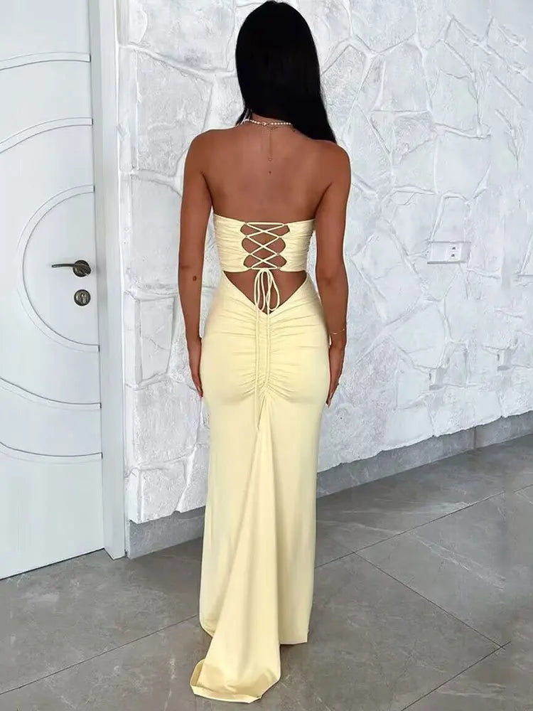 Strapless Maxi