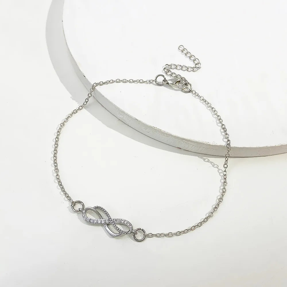 Infinite Crystal Anklet