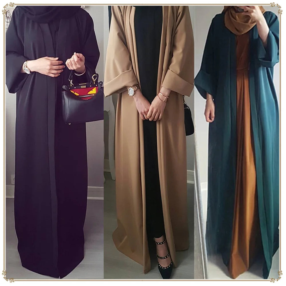 Simple Open Abaya