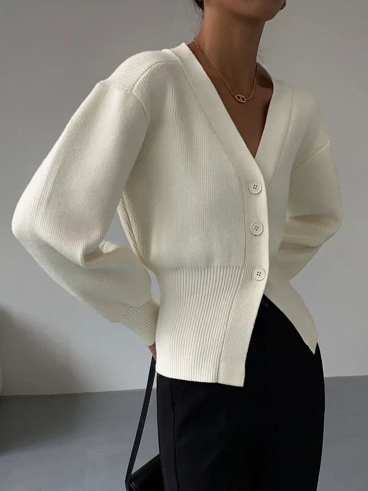 Crop Knit Cardigan