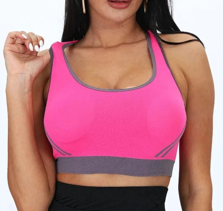 Criss Cross Padded Sports Bra