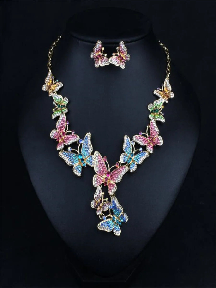 Butterfly Jewellery Set