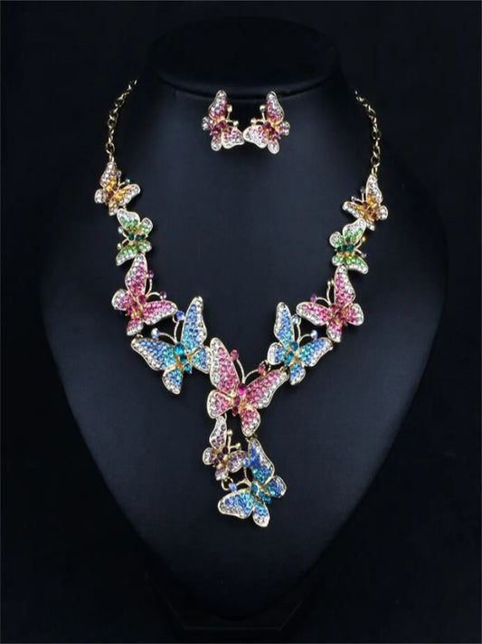 Butterfly Jewellery Set