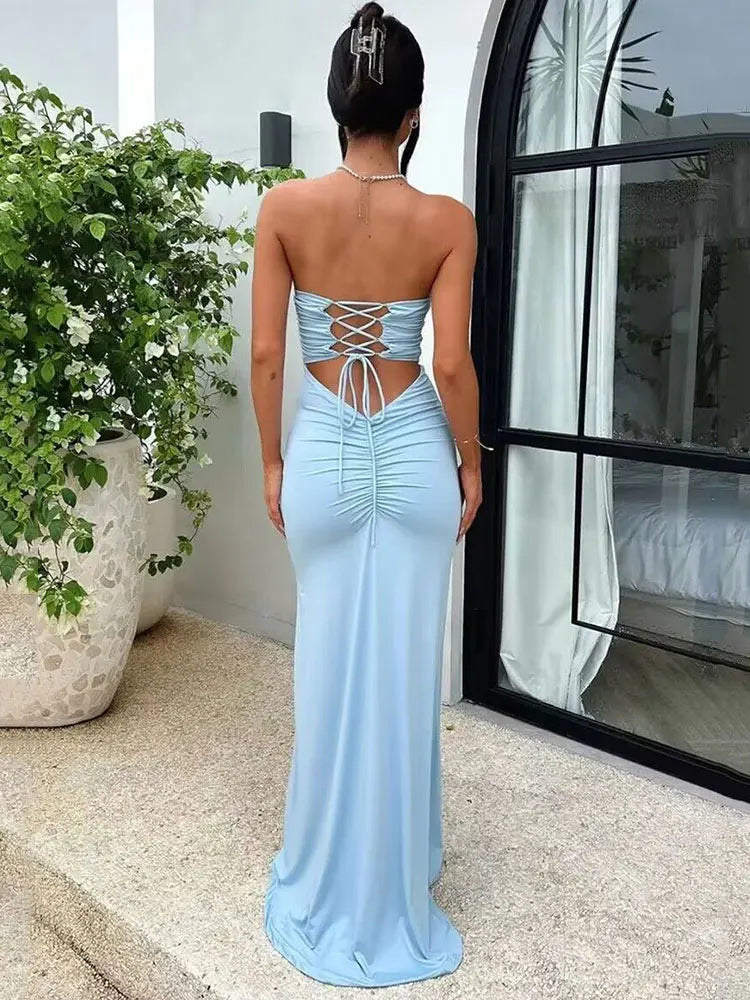 Strapless Maxi