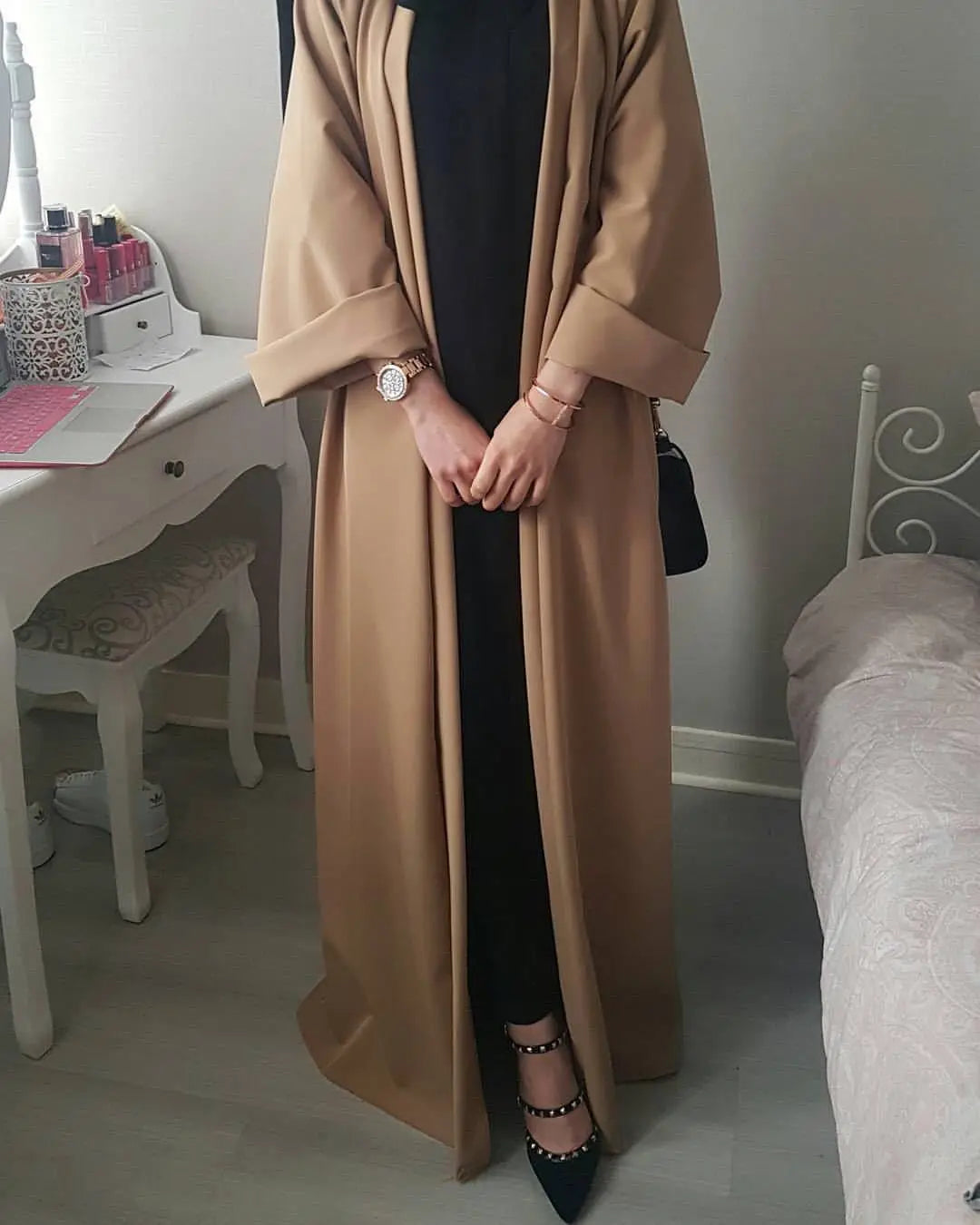 Simple Open Abaya