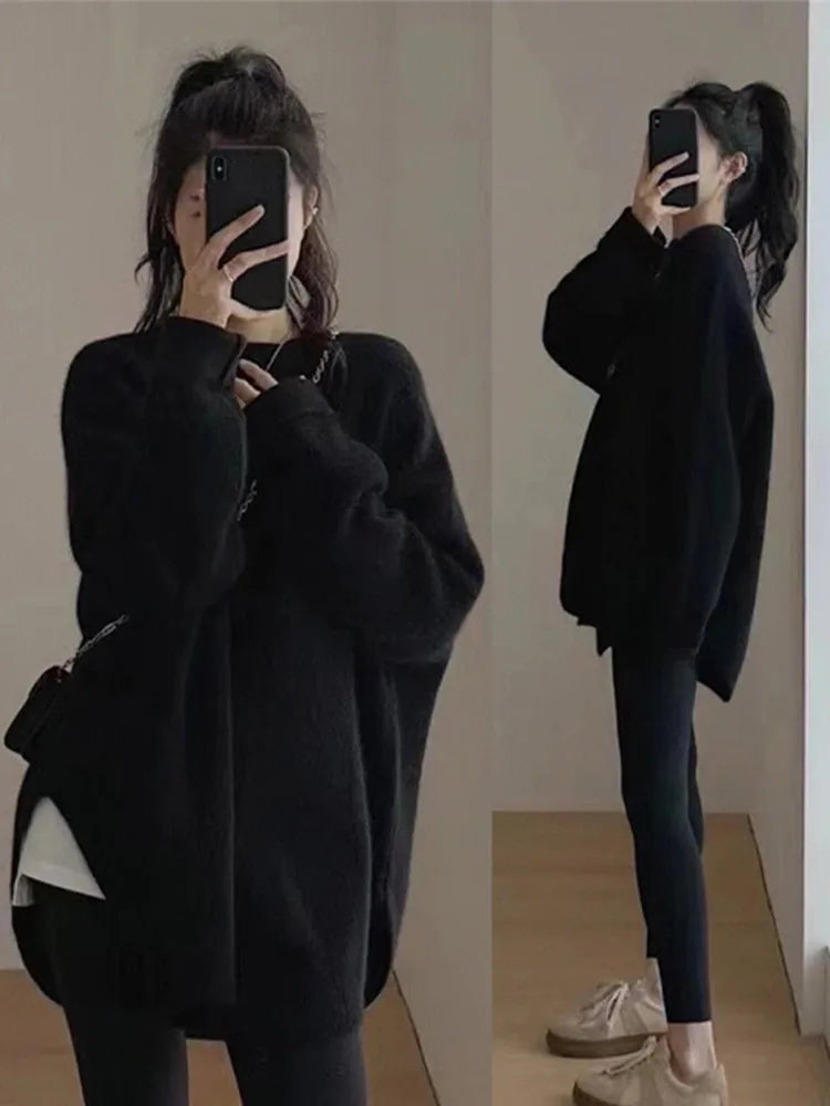 O-Neck Pullover Sweater