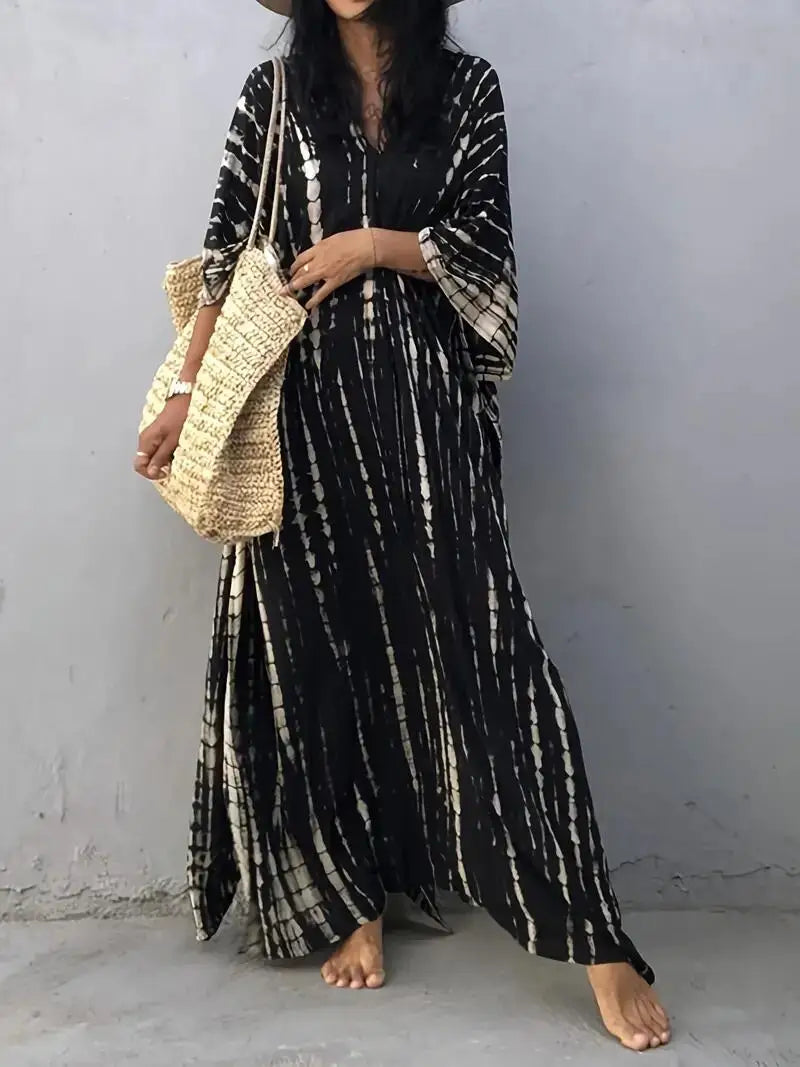 Plus Size Batwing Kaftan