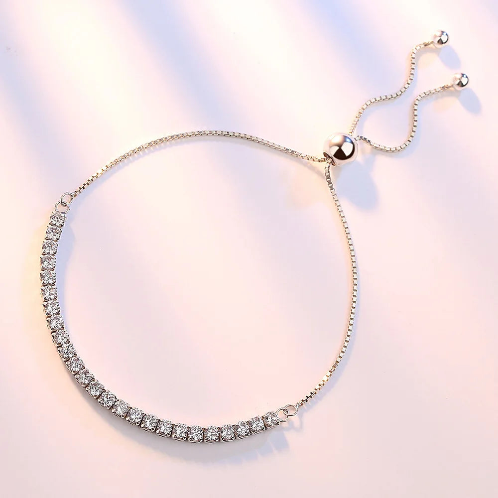 Silver Tennis Bracelet