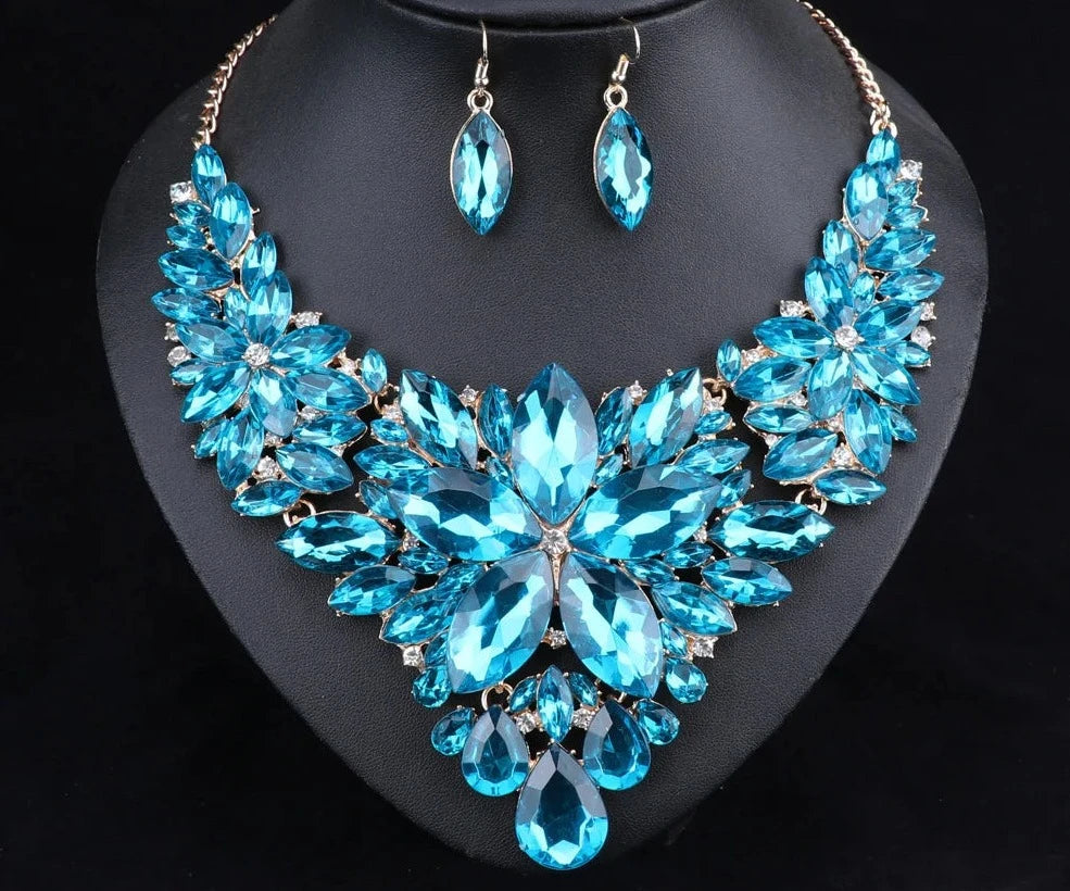 Crystal Jewellery Set